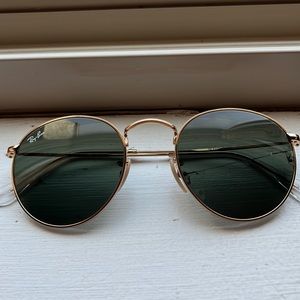 Rayban Classic Round Gold